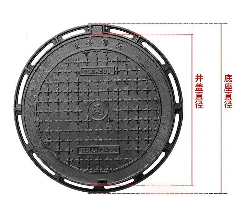 700×800市政圆井产品示意图